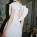 NWT Cleobella Mini Dress White Ruffled Smocked Waist Open Back Cotton V Neck XS