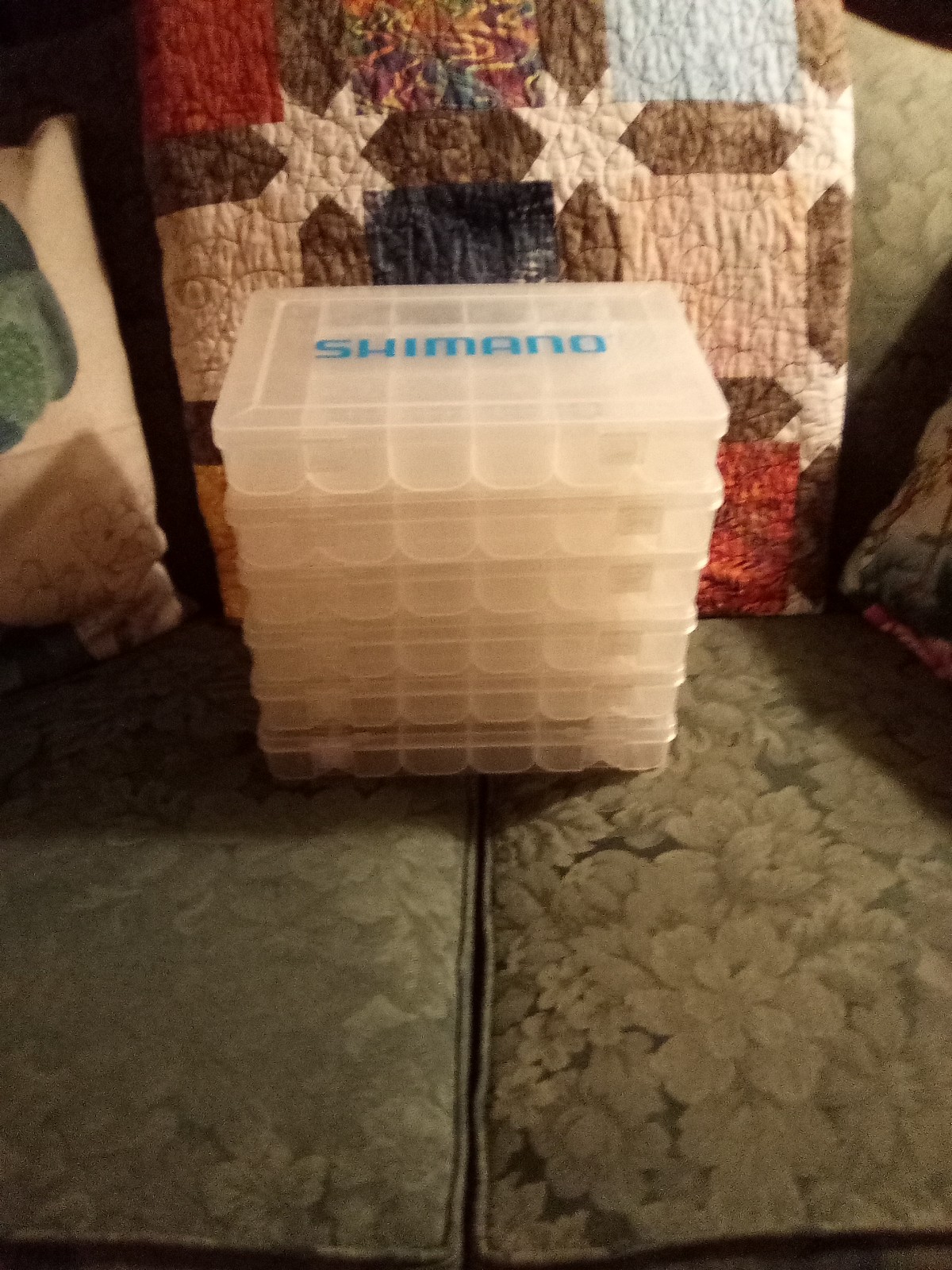 6 Shimano boxes