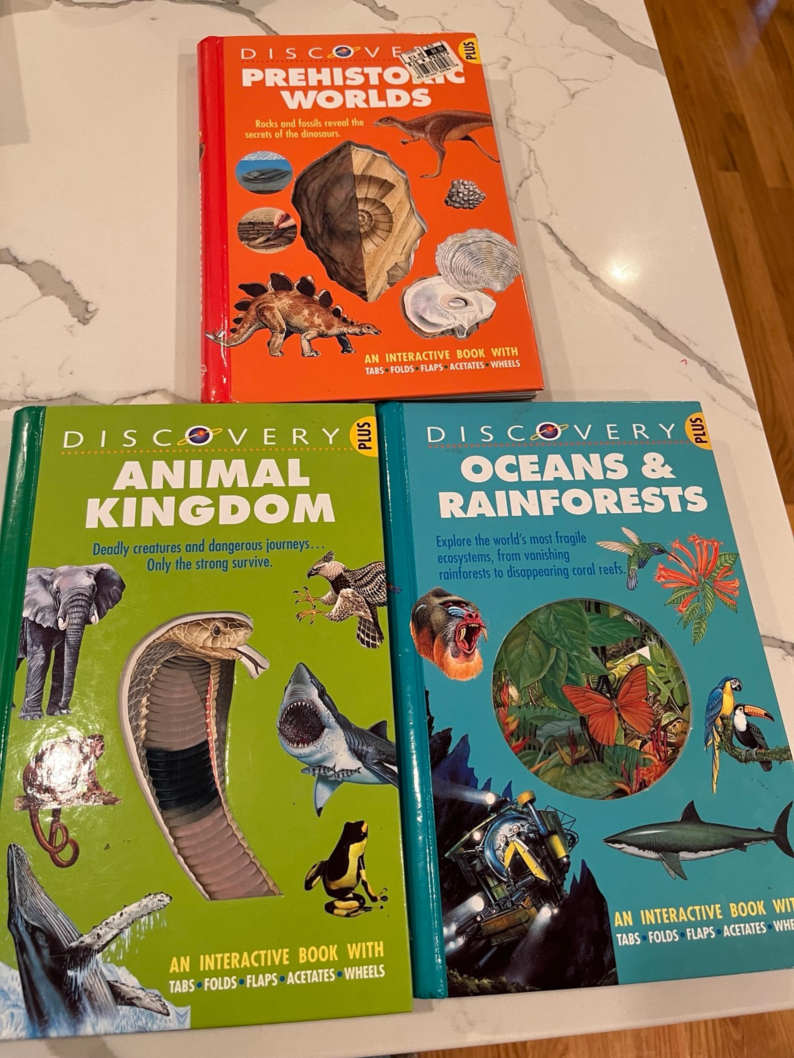 Discovery plus animal kingdom, oceans and rainforest, prehistoric worlds