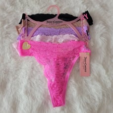 JUICY COUTURE BRAND NEW 5-PACK SEXY THONGS SIZE XL