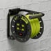 Masterplug 50ft 4 Socket Extension Cord Reel With Wall Mount 13A