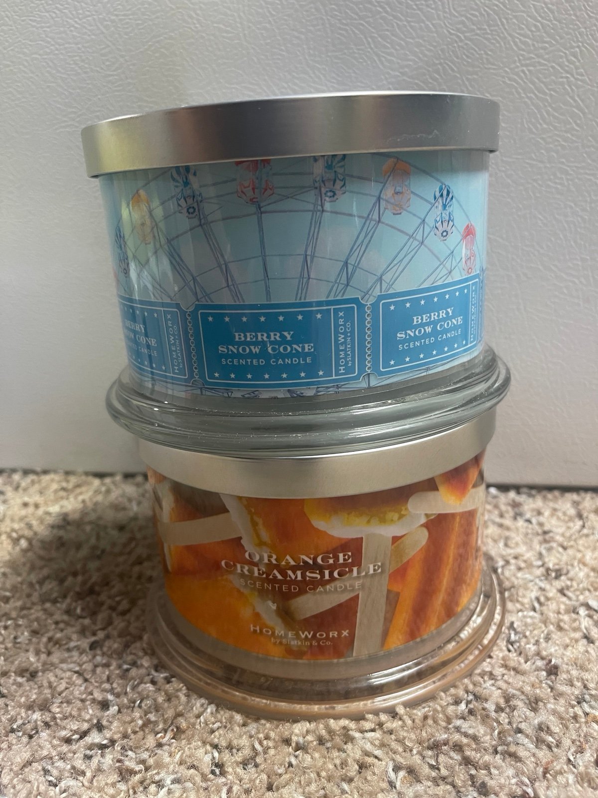 Homeworx Slatkin Candles