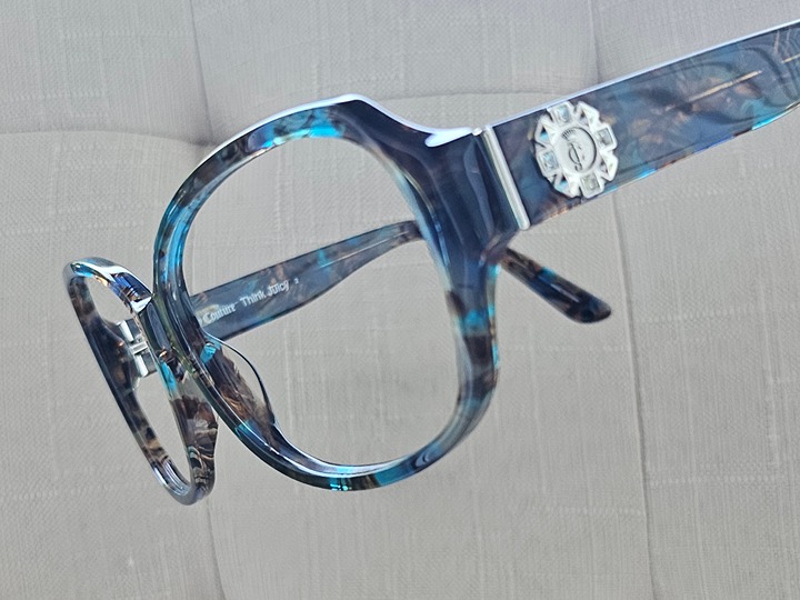 Juicy Couture Women Sunglasses/Eyeglasses Frame Blue Tortoise 58[]15 135 Glasses