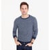 J CREW Men’s Sweater Medium Navy Blue White Striped Preppy Casual Fall Work