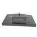 1930s Executive Art Deco Ink Well, Black Spotted Granite