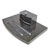 1930s Executive Art Deco Ink Well, Black Spotted Granite