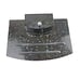 1930s Executive Art Deco Ink Well, Black Spotted Granite