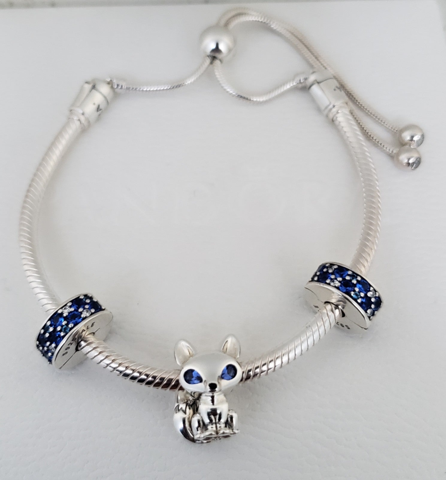 Authentic Pandora Adjustable Bracelet Set