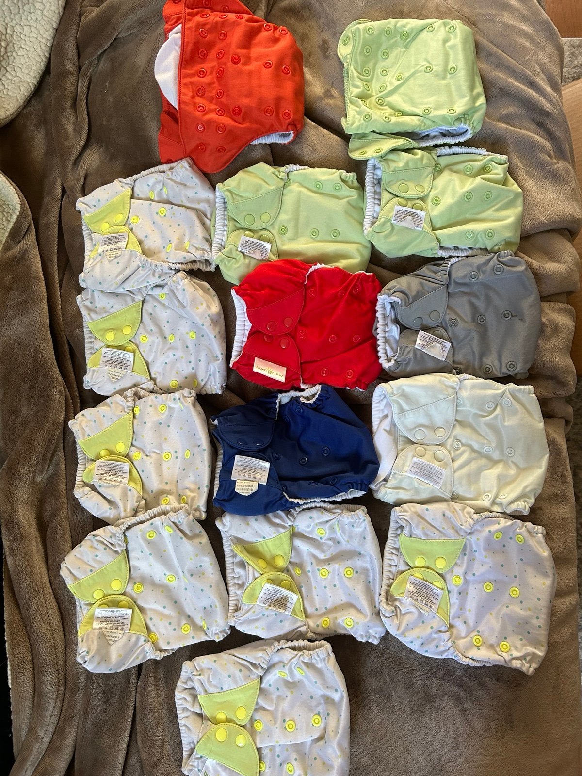 Bumgenius cloth diaper lot 20