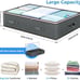 Closet Organizers and Storage Bins, Foldable Underbed Storage Bags