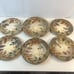 Lot Of 6 Home Trends SHADOWWOOD 9.5” Salad Plates & 11.5 Dinner Plate Autumn