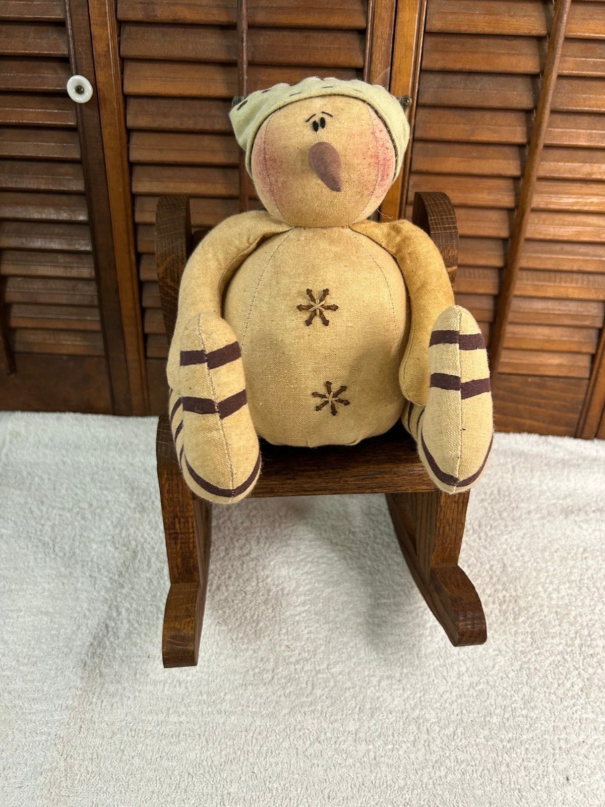 Honey and me Snowman Primitive Country