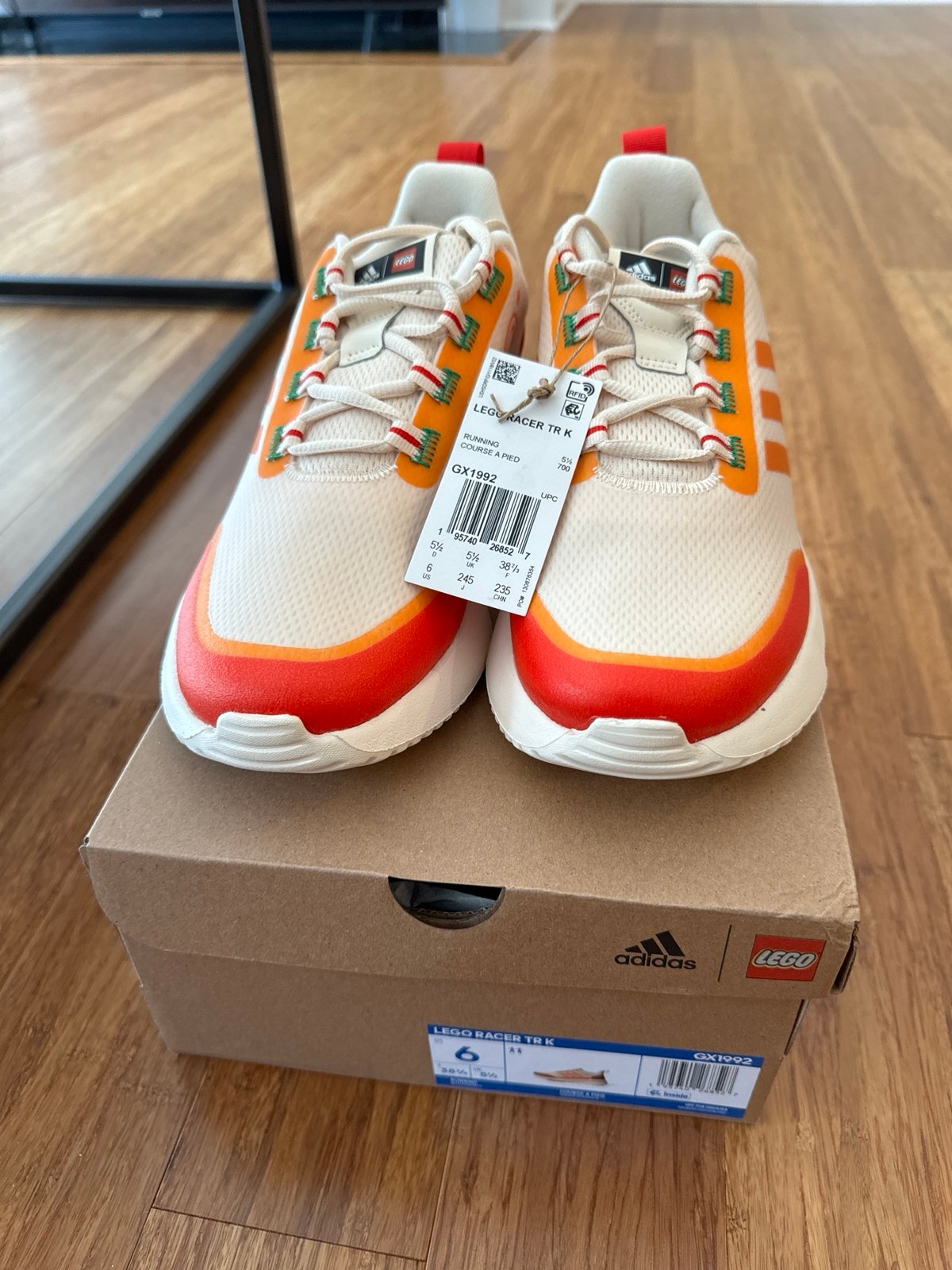 NWT Unisex Adidas Lego Racer TR K Youth Size 6