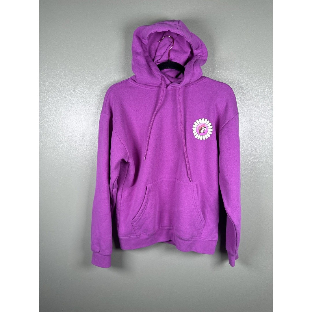 Buc-ee's Hoodie Women’s Size Small Purple Make A Difference Sweatshirt
