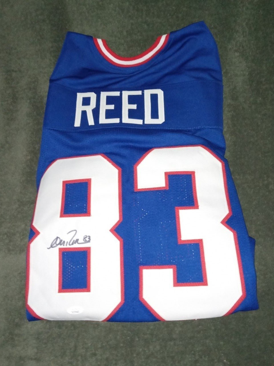 Andre Reed Signed Jersey - Bills