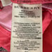 Burberry Red Size 31 Ankle Zippers Skinny Jeans Pants
