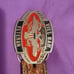 34-36 leather belt n buckle..Vietnam serial #d..