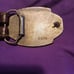 34-36 leather belt n buckle..Vietnam serial #d..