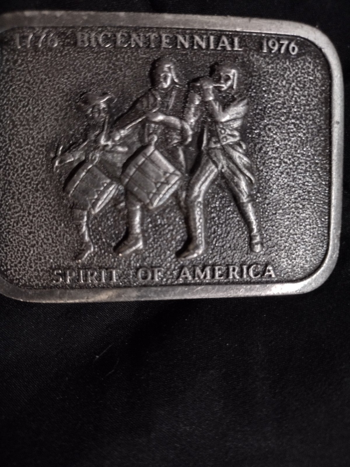 Spirit Of 76 Bicentennial Belt Buckle