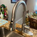 Brushed Nickel Kitchen Faucet With Pull Down Sprayer - NEW