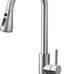 Brushed Nickel Kitchen Faucet With Pull Down Sprayer - NEW