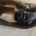 Antonio Maurizi black horsebit loafers made italy 43EU 10US chisel toe stitched