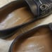 Antonio Maurizi black horsebit loafers made italy 43EU 10US chisel toe stitched