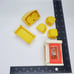 Vtg 70s Little People Play Village Replacement Pieces Cars Furniture Phone Booth