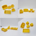 Vtg 70s Little People Play Village Replacement Pieces Cars Furniture Phone Booth