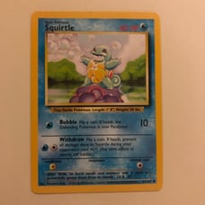 Squirtle pokemon cards