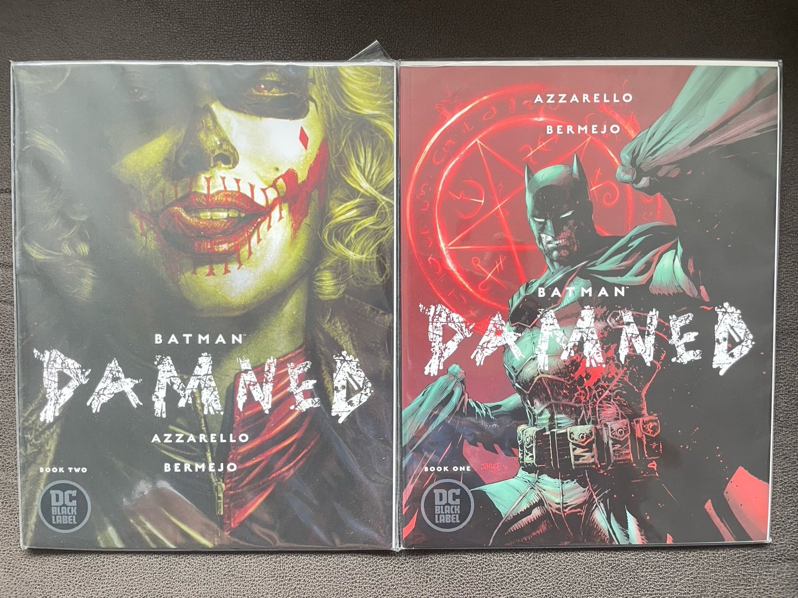 DC Comics BATMAN: DAMNED issue 1 & 2