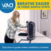 VEVA Air Purifier Large Room - ProHEPA 9000 Premium Air Purifiers for Home w/ H1