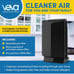 VEVA Air Purifier Large Room - ProHEPA 9000 Premium Air Purifiers for Home w/ H1