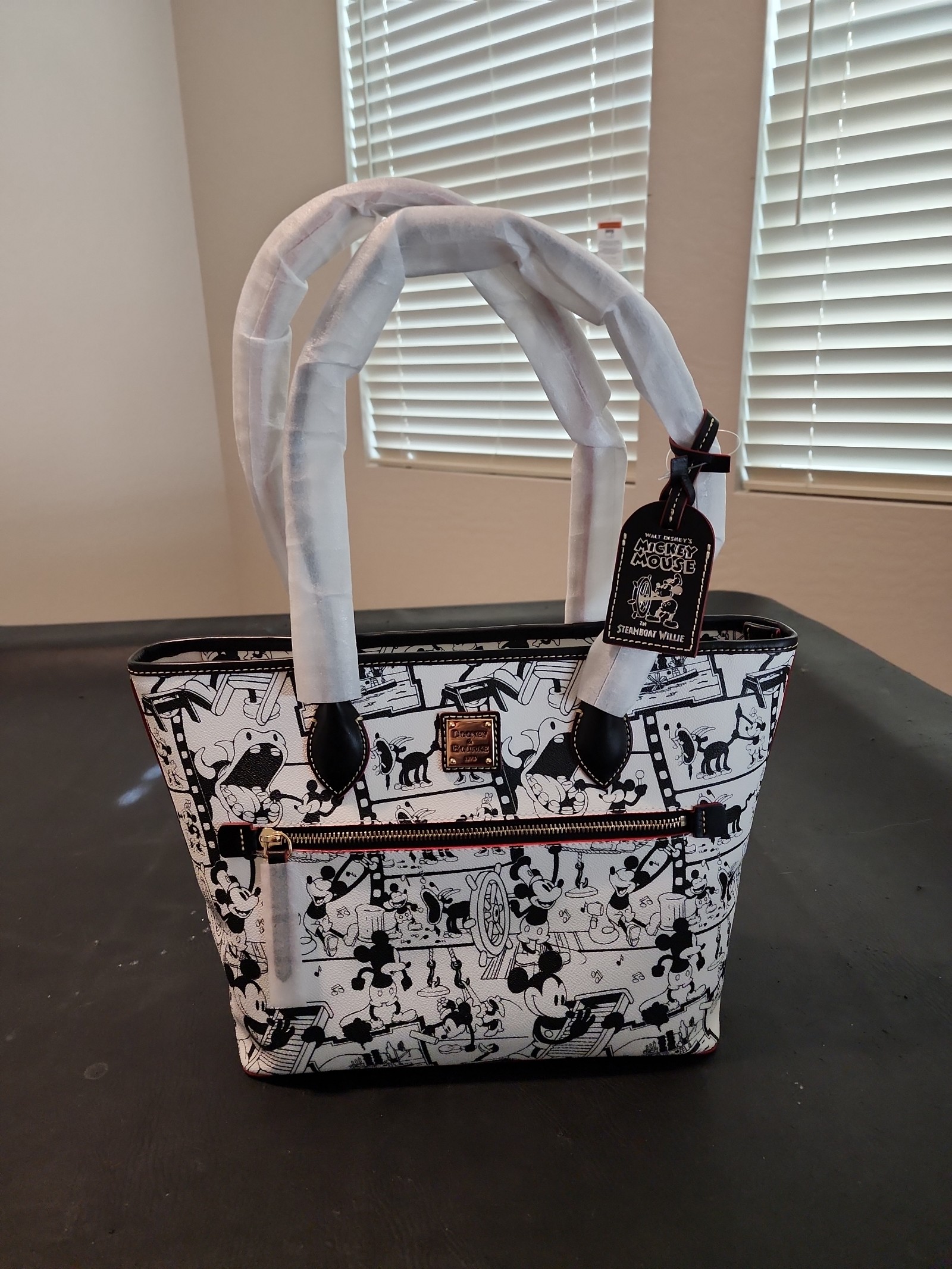 Dooney & Bourke Disney Steamboat Willie Tote NWT