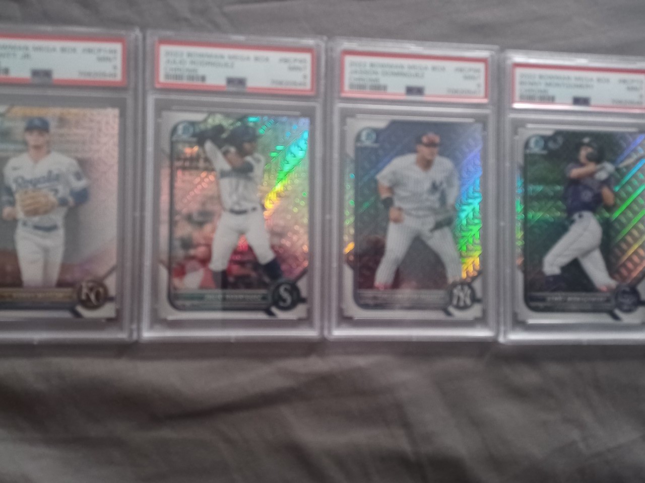 Bowman prospect mojo psa9 lot