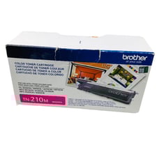 Genuine Original OEM Brother TN-210M Magenta Color Toner Cartridge New Open Box