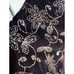 Vintage Anchor Blue Velvet Vest