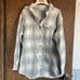 Columbia Gray & White Plaid Shacket M