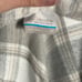 Columbia Gray & White Plaid Shacket M