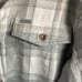 Columbia Gray & White Plaid Shacket M