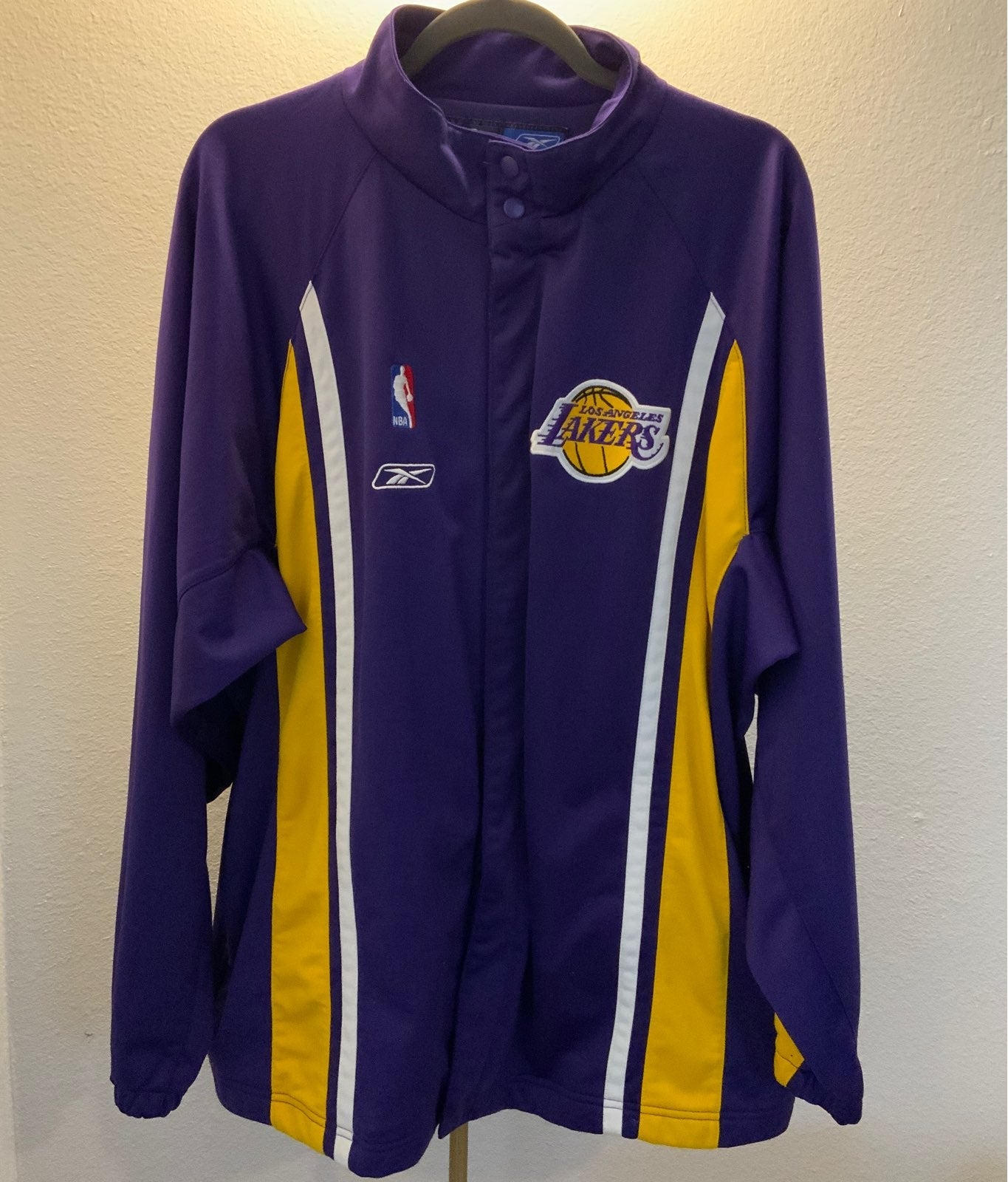 VINTAGE 80s REEBOK LAKERS WARM UP JACKET