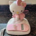 Sanrio Hello Kitty Angel Caller ID Telephone Pink Landline 2003 KT2012