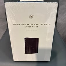 ESV Single Column Journaling Large Print Bible - Sealed