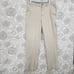 Mens L.L. Bean Natural Fit Beige Khaki Pants 35x33 Cotton/Spandex