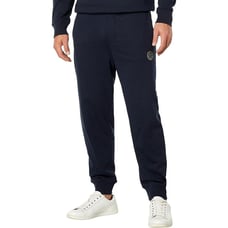A|X ARMANI EXCHANGE Mens XL Navy Smiley Logo Patch Elastic Waistband Sweatpants