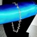 AZG Darling Sterling 925 Silver 9” Anklet