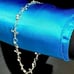 AZG Darling Sterling 925 Silver 9” Anklet