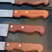 Regent Forge Butcher Block Knives Cutlery Set Of 4 Wood Handles