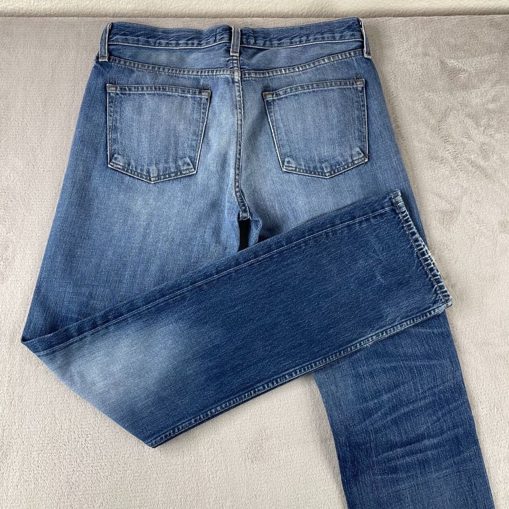 J Brand Kane Jeans Men 32x34 Blue Reeve Denim Slim Straight Made in USA Designer