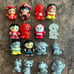 Ryan’s World Ooshies COMPLETE SET 19 Ooshie Pencil Topper Mini Figure